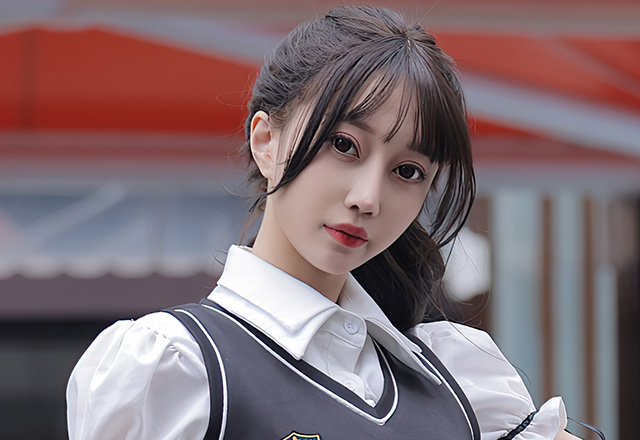 美女玥儿玥美腿图片就爱这一款