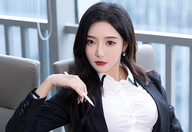 美腿模特王馨瑶魅惑黑丝写真图片鉴赏