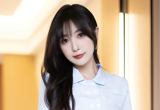 模特林星阑红色短裙美图绝对吸引人