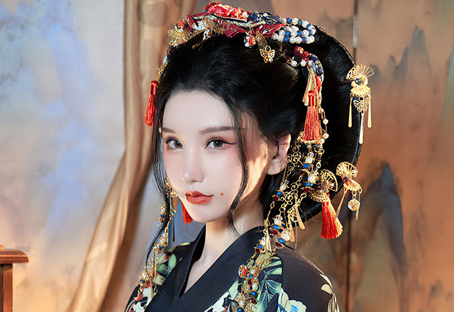 美女周于希写真图迷人的眼神勾人心魄