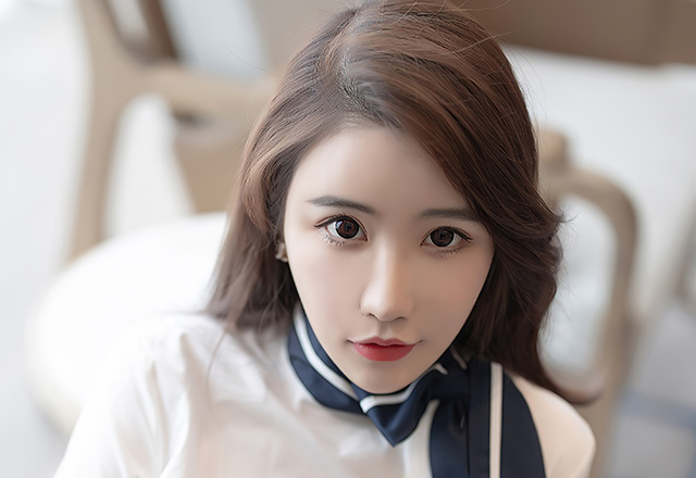 美腿女神樱桃酱经典短裙OL非常养眼