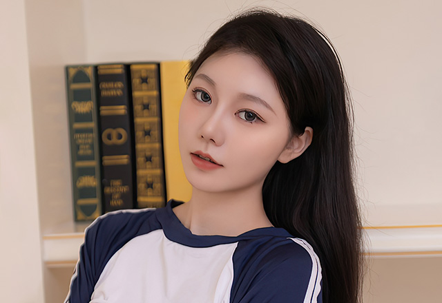 气质美女安然出众的身材让人目不转睛