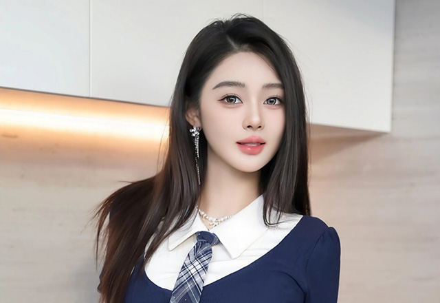 美女Candy糖糖JK制服让人眼前一亮