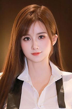美女小肉肉咪白色OL服饰性感动人