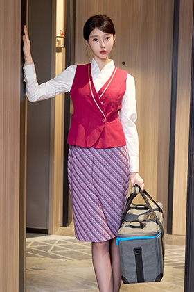 美女玥儿玥空姐制服美图喜欢不要错过