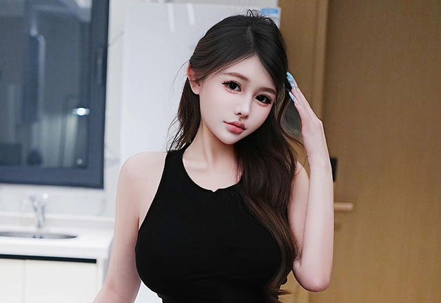 清纯短裙妹甜妮黑丝美腿尤其引人注目