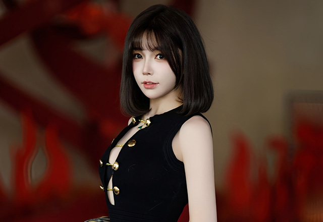 女神徐莉芝黑色短裙搭配黑丝撩人心怀