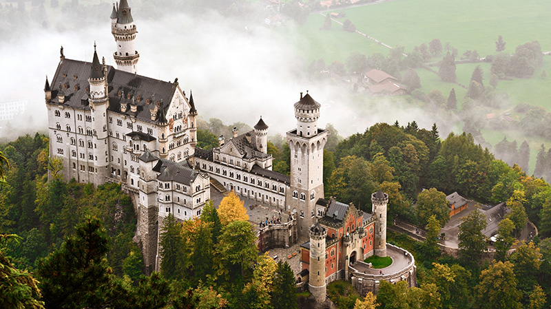 巴伐利亚新天鹅堡城堡