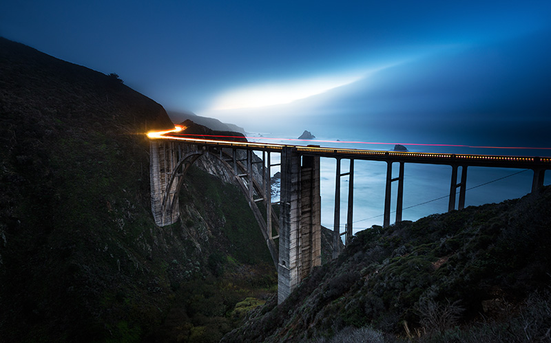 加利福尼亚标志性的桥梁