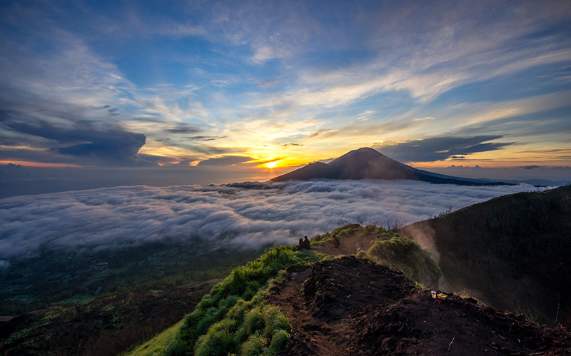 印度尼西亚美丽的云海