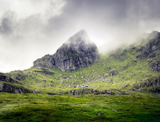 苏格兰南部一座独特的山峰