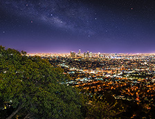 从格里菲斯天文台俯瞰洛杉矶