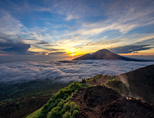 印度尼西亚美丽的云海