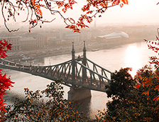 匈牙利布达佩斯的秋天