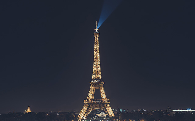 埃菲尔铁塔夜景