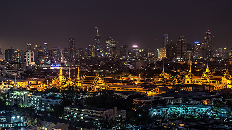 曼谷的寺庙群