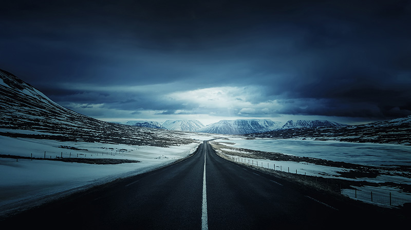冰岛的环城公路