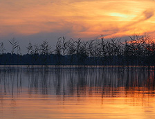 拉脱维亚埃热泽尔斯湖