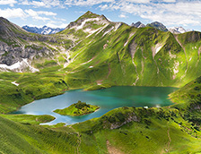 阿尔卑斯山最美丽的高山湖泊