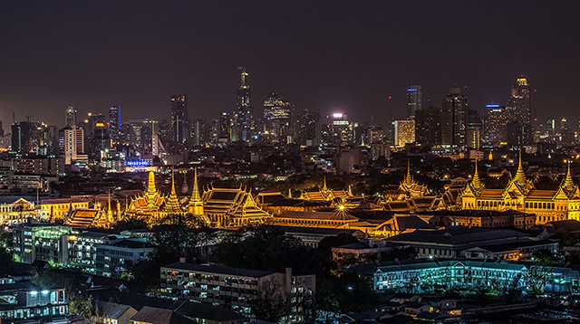 曼谷的寺庙群
