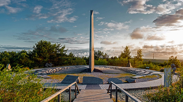 库尔斯沙嘴上的日晷