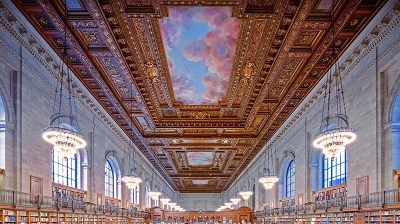 纽约公共图书馆玫瑰主阅览室