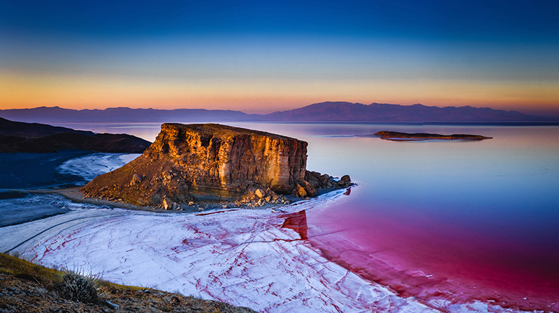 伊朗乌鲁米耶湖美景