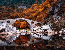 保加利亚阿尔达河上的魔鬼桥