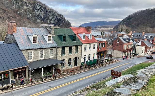 哈珀斯费里小镇景色