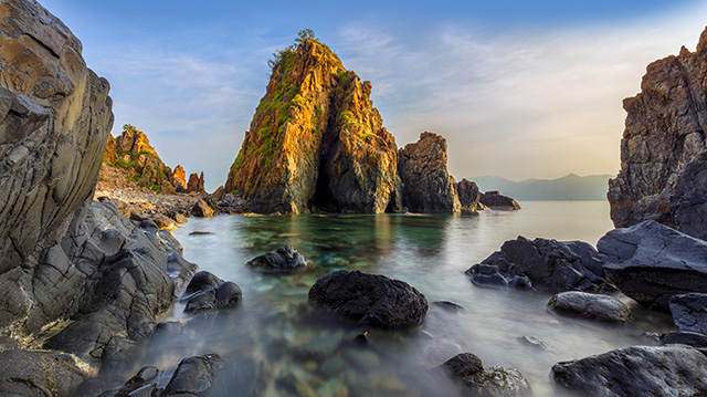 越南芽庄芽富湾美景