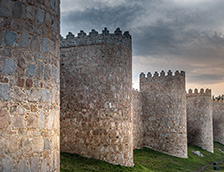 西班牙阿维拉中世纪城墙