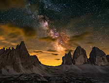 意大利拉瓦雷多三峰山