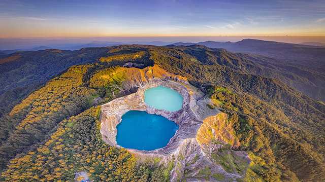 让人心旷神怡的火山口湖