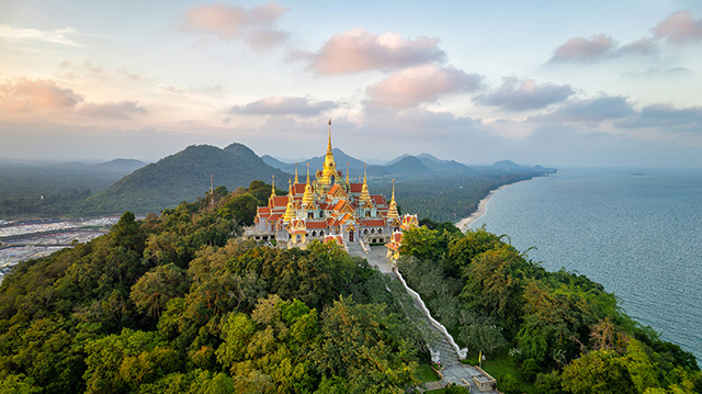 泰国班克鲁特的唐赛寺