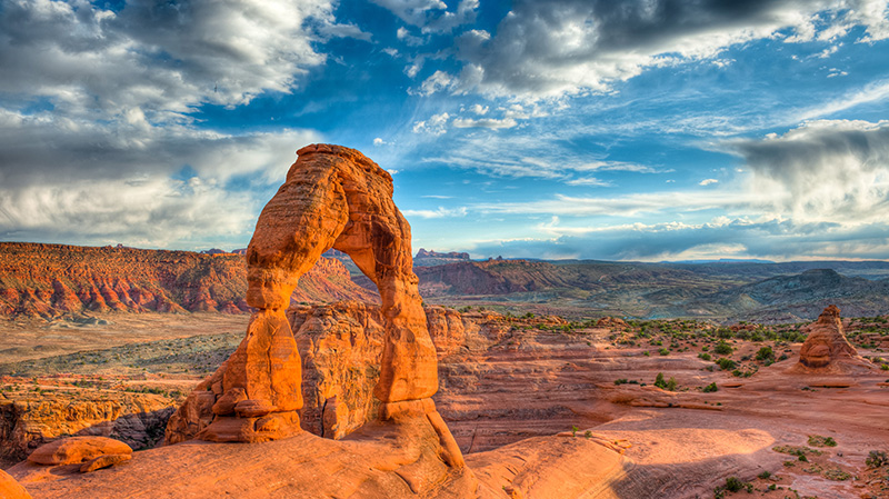 拱门国家公园大自然的耐心之作