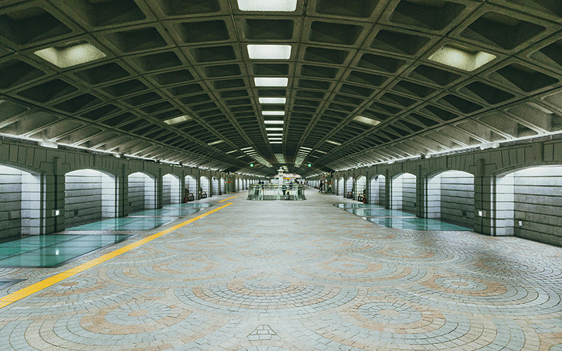 韩国首尔某座地铁站