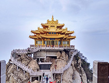 风景如画的老君山景区