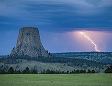 怀俄明州魔鬼塔国家纪念碑