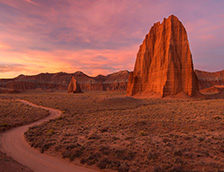 犹他州太阳神庙的时光层叠