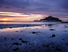 康沃尔郡马拉齐翁的圣迈克尔山