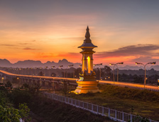 连接老挝和泰国的第三座泰老友谊大桥