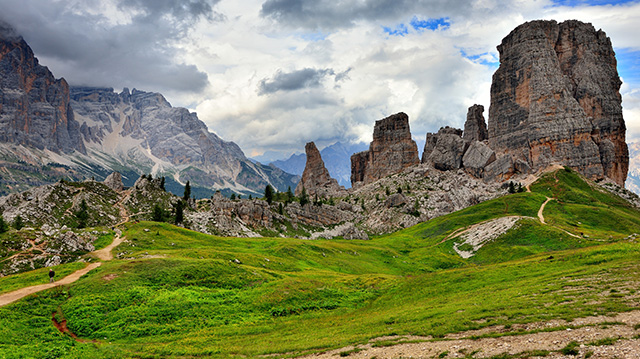 意大利威尼托大区五塔峰