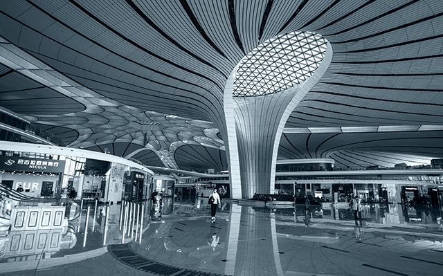 豪华又科幻的大兴机场