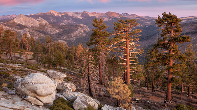 克拉克山脉约塞米蒂国家公园